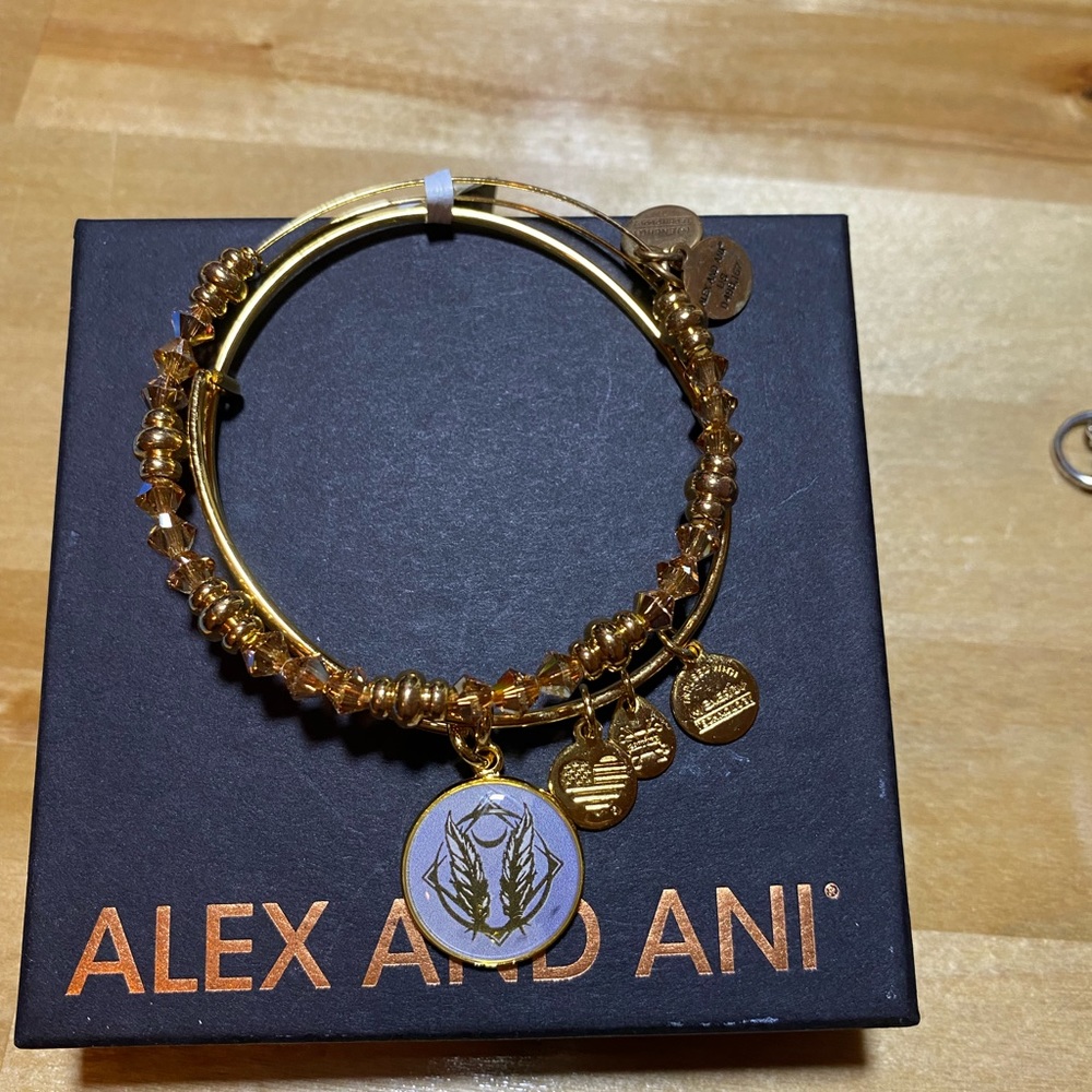 Alex and ani goddess bracelet
